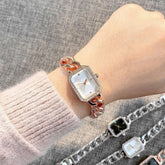 Luxury Classic Style Rectangular Women's Quartz Watch - Show Gadgets